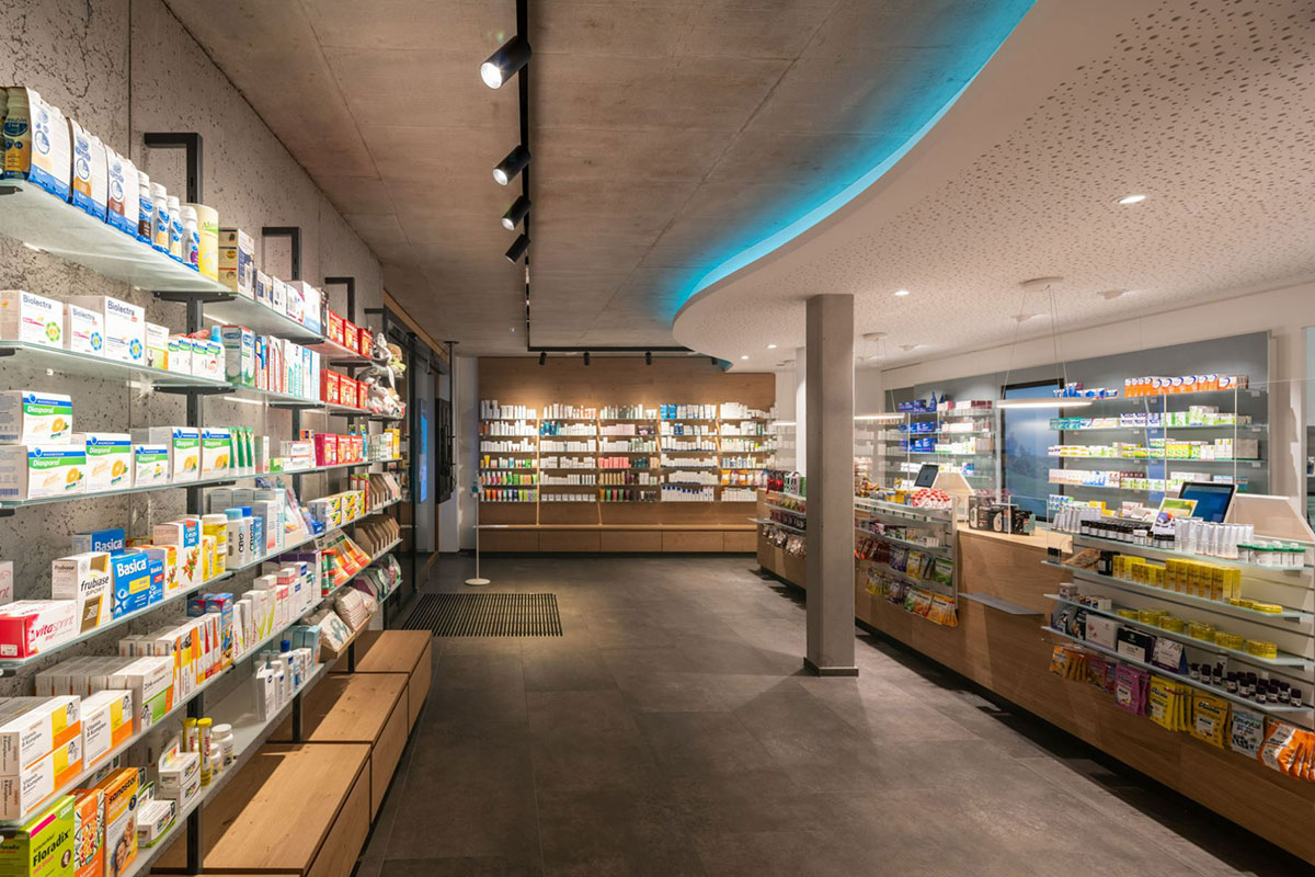 Oberhaizinger Apothekenbau Mering Apotheke Marien