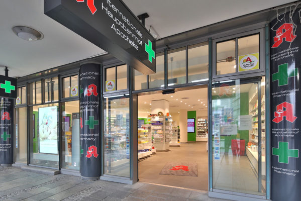 Oberhaizinger Apothekenbau Hauptbahnhof Apotheke